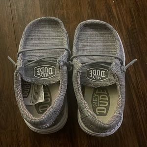 Toddler hey dudes 6C grey